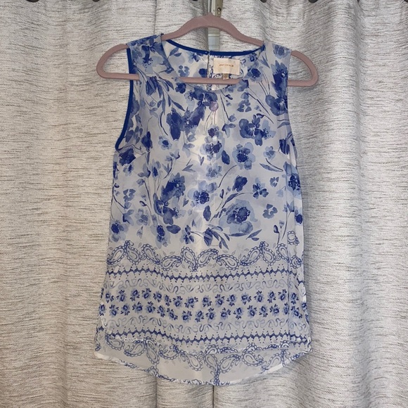 Skies are Blue (Anthropologie?) Blouse - Picture 1 of 4